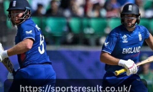 England Cricket Team Vs Afghanistan National Cricket Team Match Scorecard