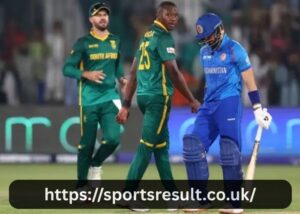 Afghanistan National Cricket Team Vs South Africa National Cricket Team