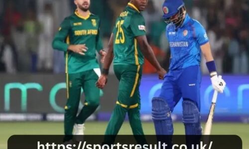 Afghanistan National Cricket Team Vs South Africa National Cricket Team