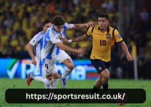 Ecuador National Football Team Vs Argentina National Football Team Lineups
