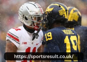 Michigan Wolverines Football Vs Ohio State Buckeyes Football Match Player Stats