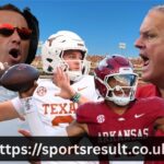 Arkansas Razorbacks Football Vs Texas Longhorns Football Match Player Stats