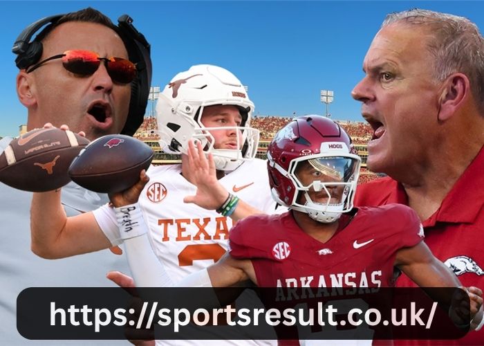 Arkansas Razorbacks Football Vs Texas Longhorns Football Match Player Stats