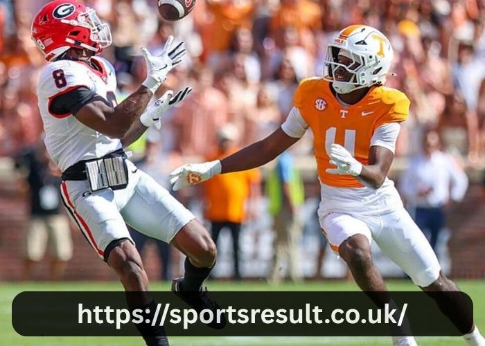 Georgia Bulldogs Football Vs Tennessee Volunteers Football Match Player Stats
