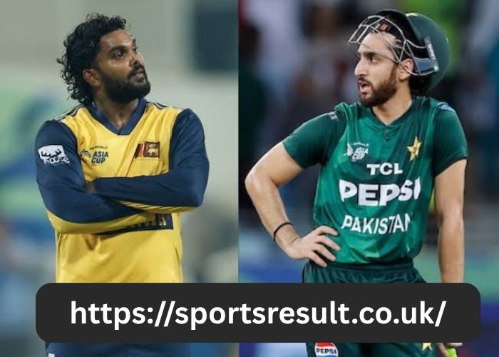Sri Lanka National Cricket Team Vs Pakistan National Cricket Team Match Scorecard