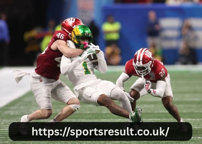 Indiana Hoosiers Football Vs Oregon Ducks Football Match Player Stats