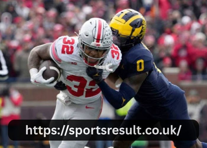 Ohio State Buckeyes Football Vs Michigan Wolverines Football Match Player Stats