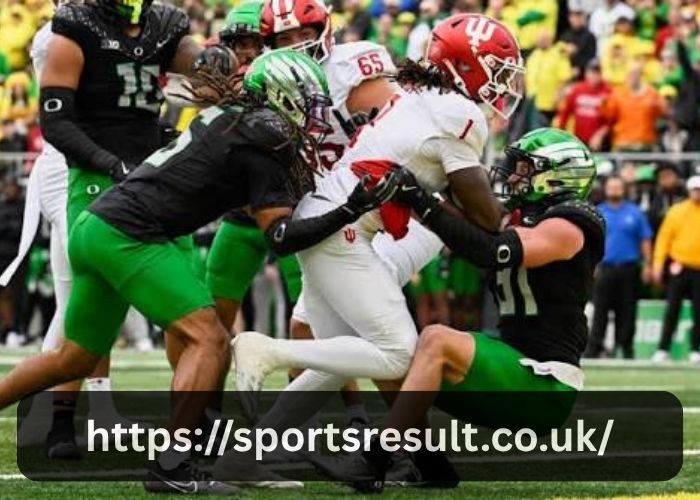 Oregon Ducks Football Vs Indiana Hoosiers Football Stats